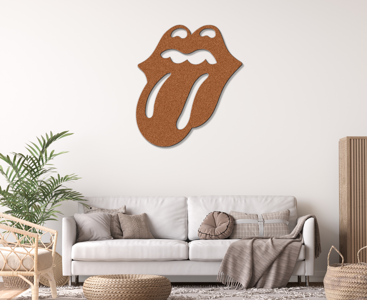 The Stones Metal Sign - Custom Steel Home Decor