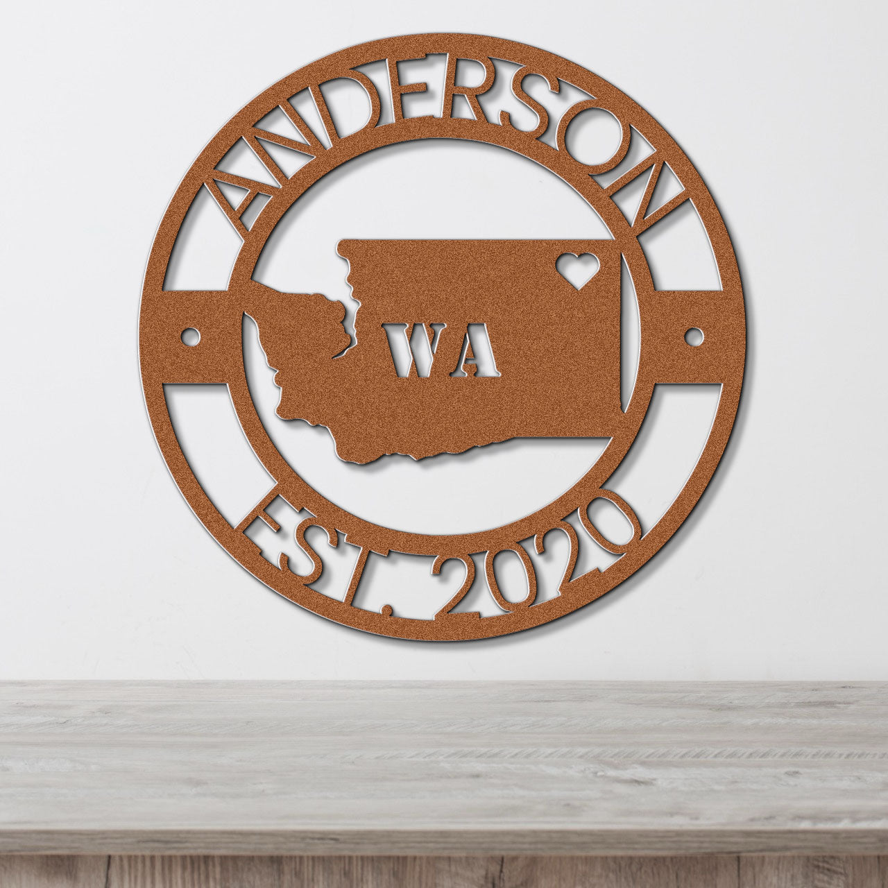 a wooden sign with the state of wisconsin on it