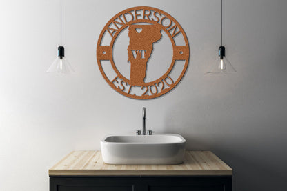 a bathroom with a sink and a wall clock