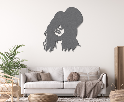 Slash GnR Metal Sign - Custom Steel Home Decor