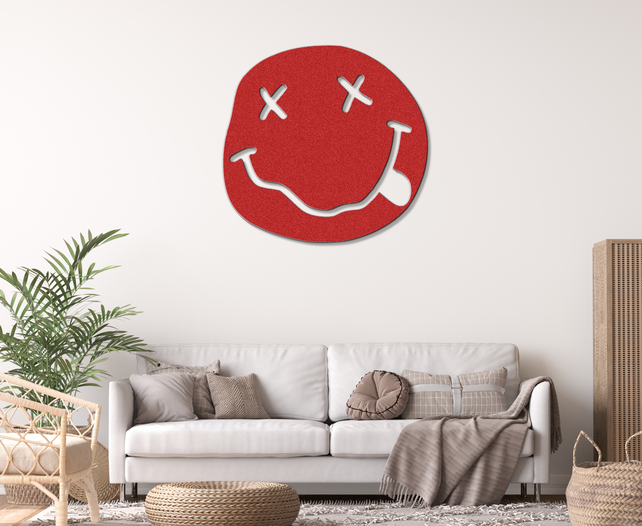 Nirvana Metal Sign - Custom Steel Home Decor