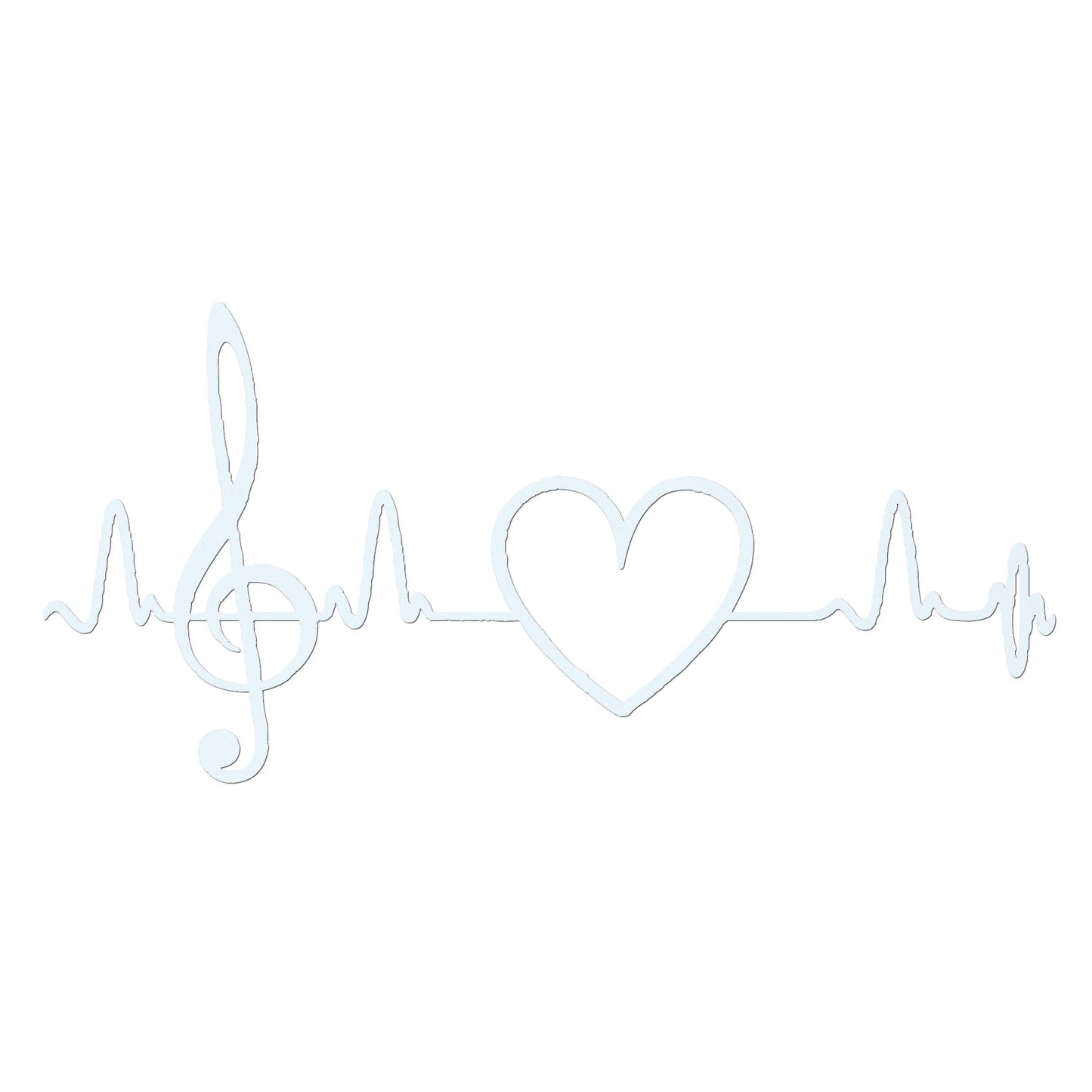 Heartbeat of Music - Custom Steel Wall Decor