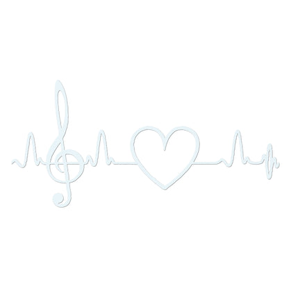 Heartbeat of Music - Custom Steel Wall Decor