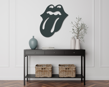 The Stones Metal Sign - Custom Steel Home Decor