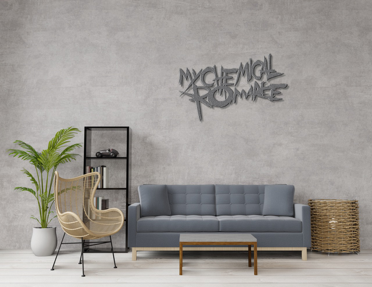 MCR Metal Sign - Custom Steel Home Decor