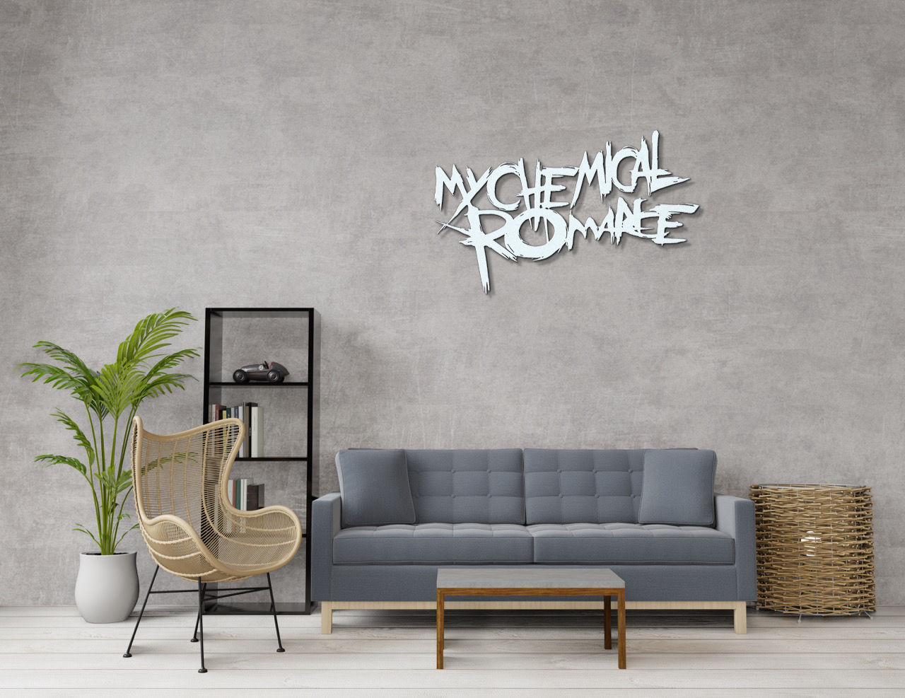 MCR Metal Sign - Custom Steel Home Decor