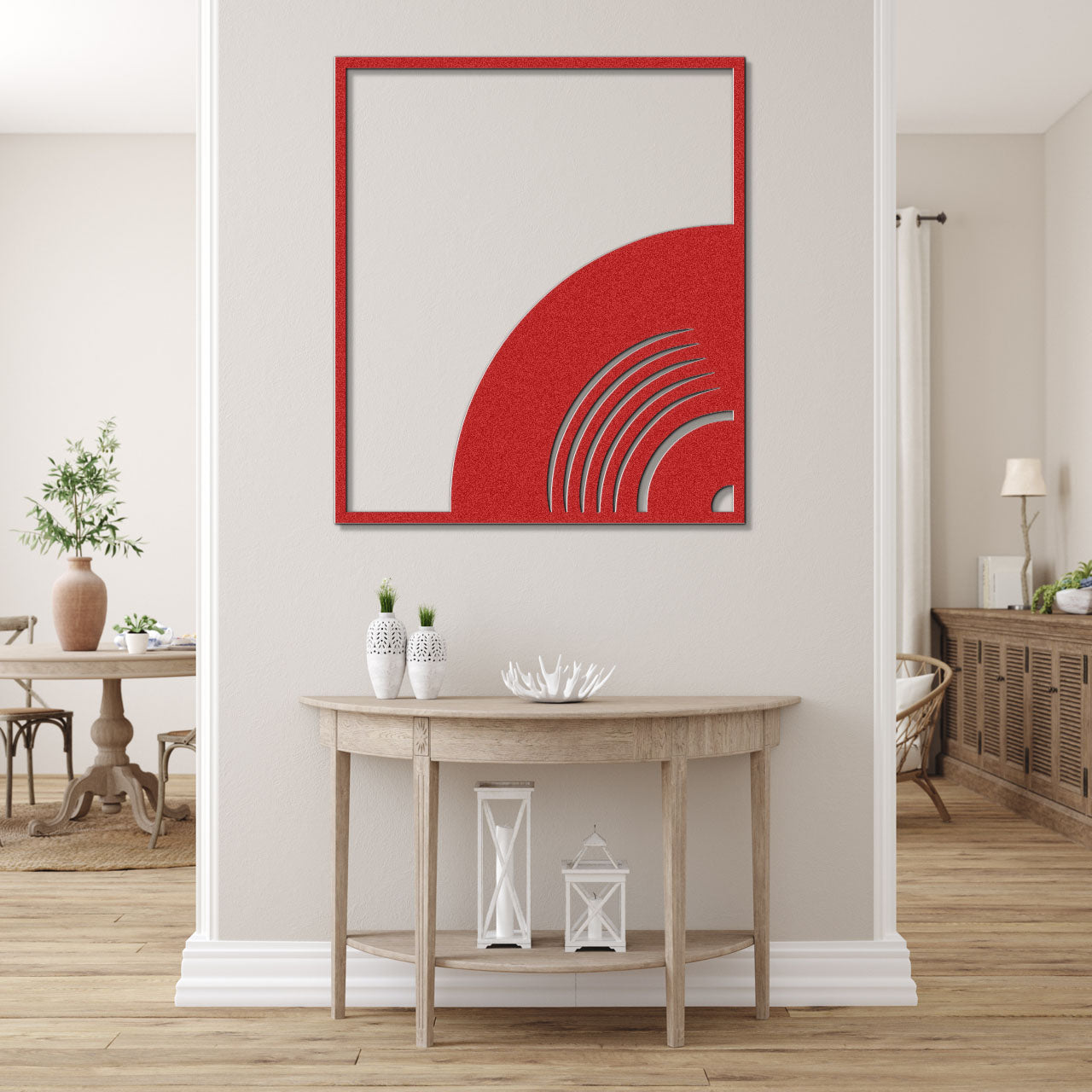 Vinyl Record - Custom Steel Wall Decor