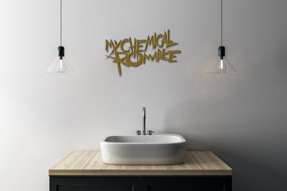 MCR Metal Sign - Custom Steel Home Decor