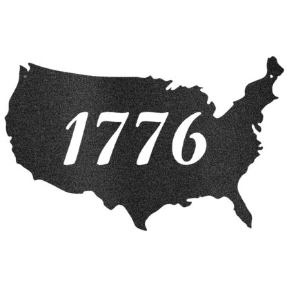 1776 - Steel Sign