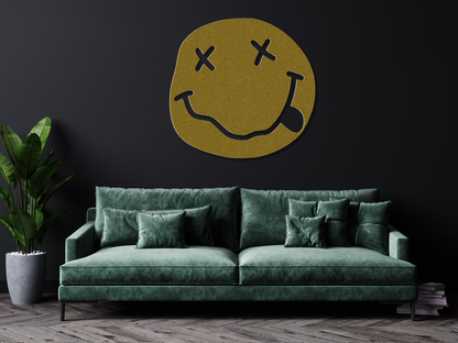 Nirvana Metal Sign - Custom Steel Home Decor