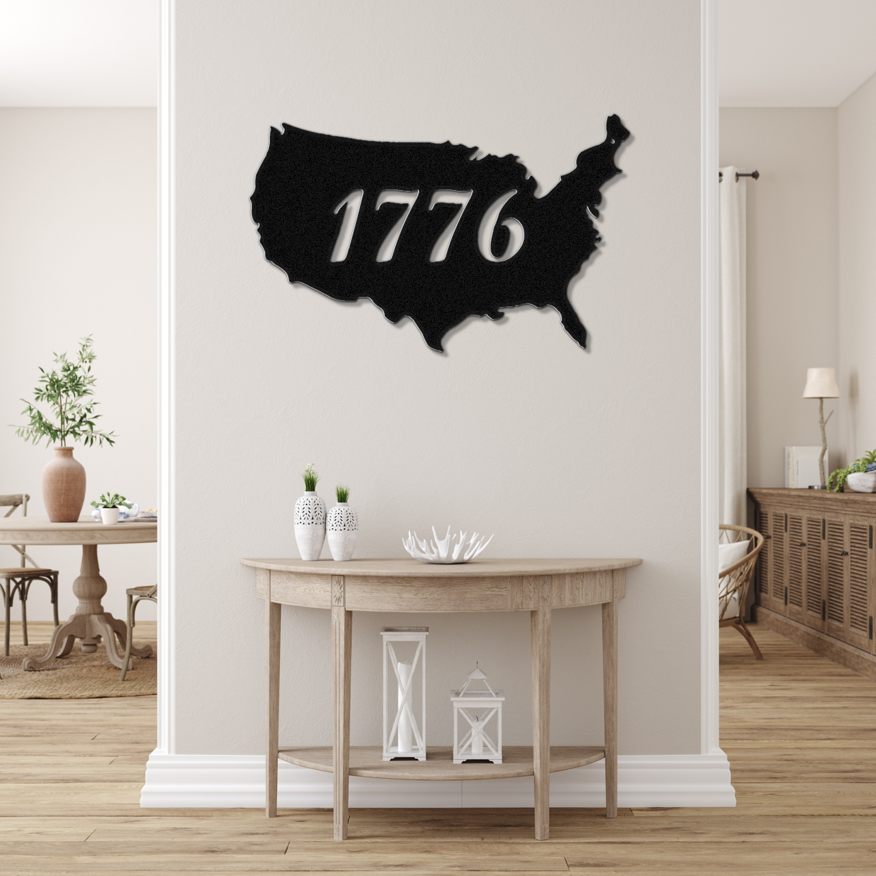 1776 - Steel Sign